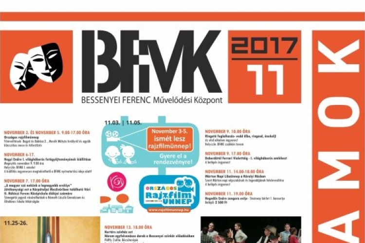 A BFMK heti programja