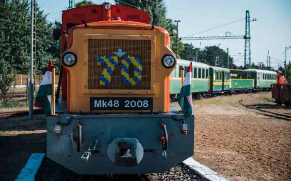 70 éves a balatonfenyvesi kisvasút