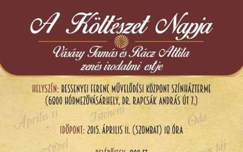 Vásáry Tamás és Rácz Attila estje a BFMK-ban