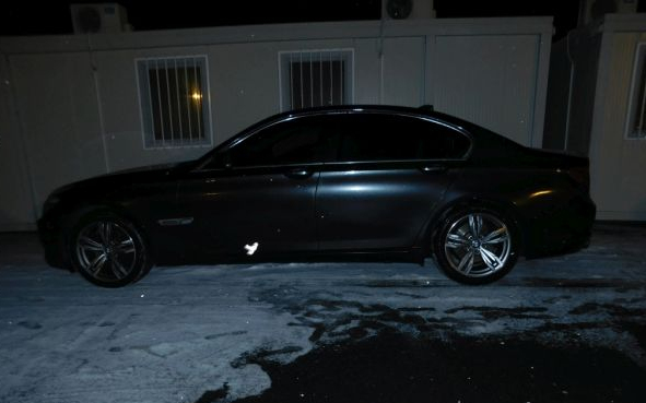 Körözött BMW Csanádpalotán