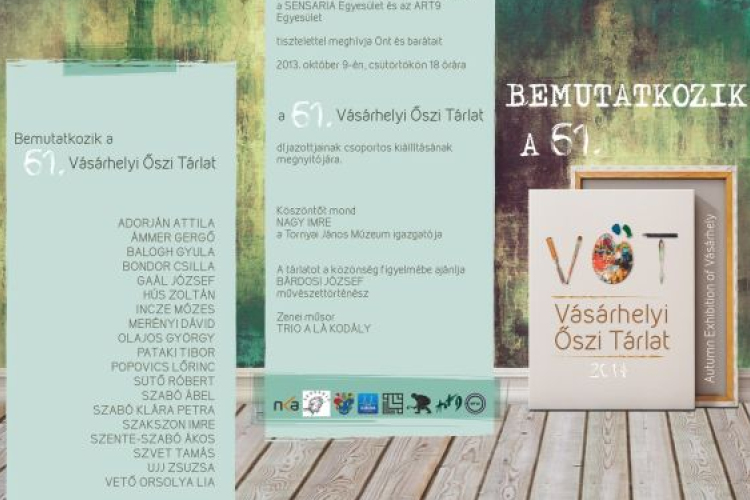 Budapesten (is) a 61. Vásárhelyi Őszi Tárlat