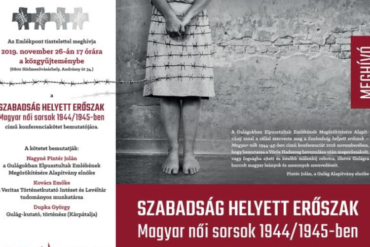 Szabadság helyett erőszak. Magyar női sorsok 1944-1945-ben