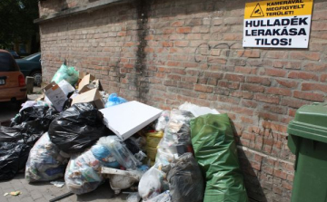Illegális szemétlerakó lett a Szegfű utca