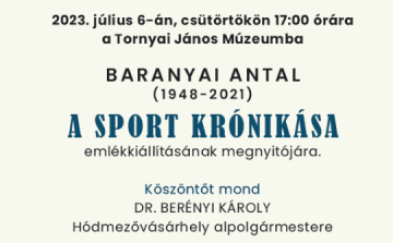 Baranyai Antal emlékkiállítás a Tornyai János Múzeumban