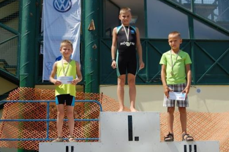 Fadd - Dombori Triatlon Fesztiválon vettek részt  a Hód-Triatlon Se versenyzői