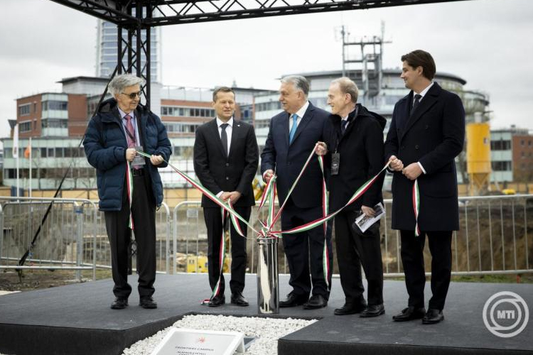 Orbán Viktor: világszínvonalú kutatóközpont jön létre Magyarországon