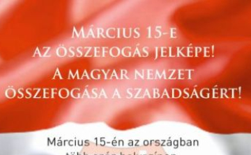 Március 15-ei ünnepség Hódmezővásárhelyen