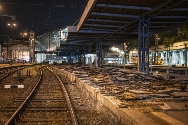 MÁV: megkezdődnek a munkálatok a Nyugati pályaudvar újabb részein