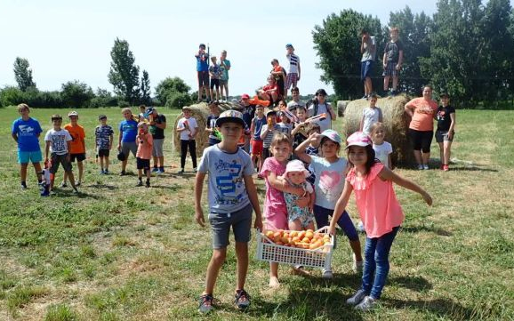 Csodafaluban kalandoztak a táborozó gyerekek