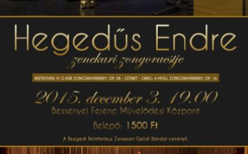 Hegedűs Endre zenekari zongoraestje