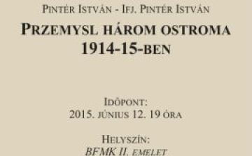 Przemysl ostromai - Pintér István könyvének bemutatója a BFMK-ban