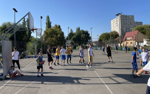 Újra streetballt rendeztünk Vásárhelyen - eredmények