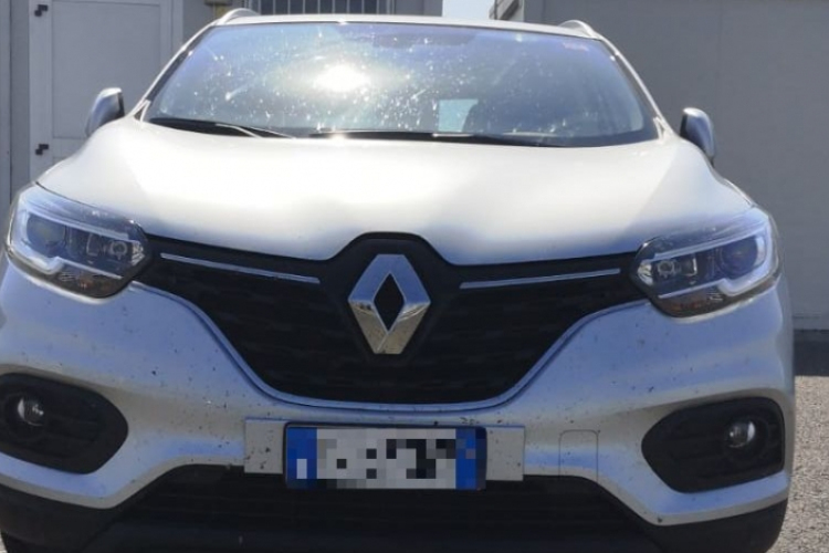 Körözött SUV Csanádpalotán