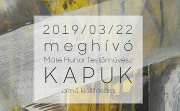 Máté Hunor kiállítása a Hódmezővásárhelyi Művésztelepen