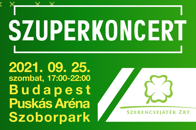 Utazzon féláron a Szuperkoncertre!