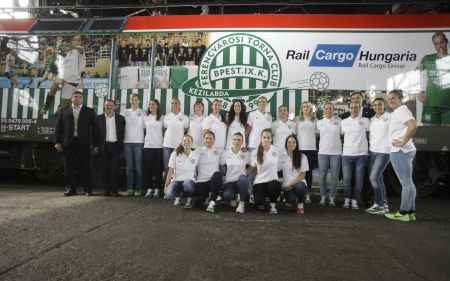 FTC-Rail Cargo Hungaria: ünnepélyes mozdonyavatás a Vasúttörténeti Parkban
