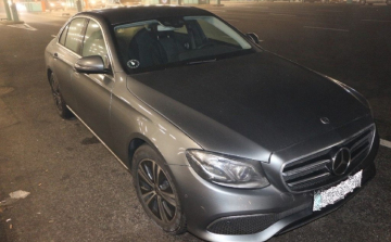 Körözött Mercedes Röszkén