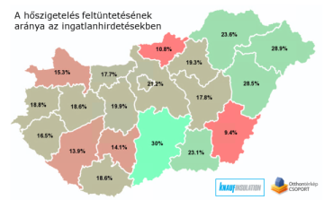 DRÁGÁBBAN ADHATÓ EL A HŐSZIGETELT INGATLAN