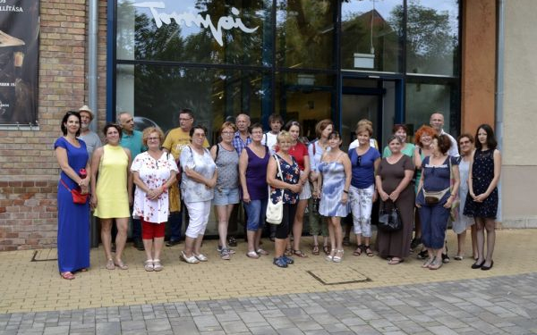 Tornyai művészetével ismerkedtek a mártélyi alkotótábor résztvevői