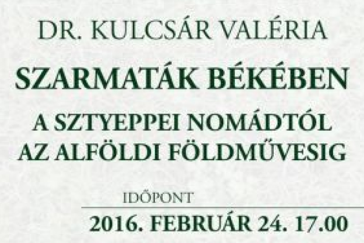 Szarmaták békében