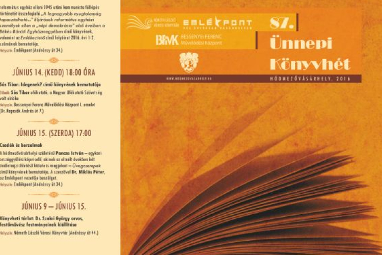 87. Ünnepi Könyvhét