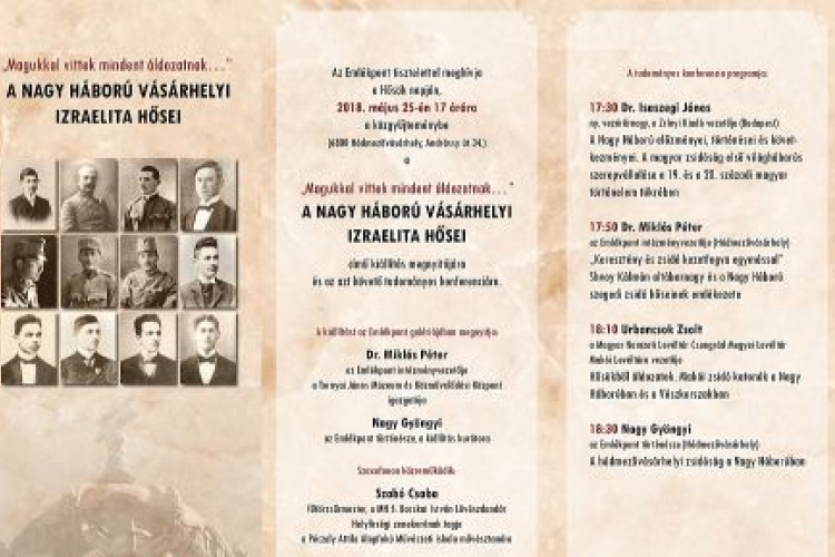 Kiállítás és konferencia az Emlékpontban
