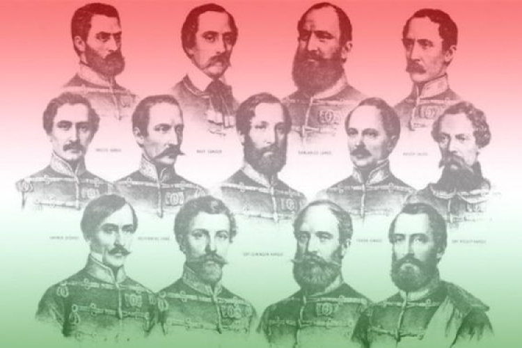 Aradi vértanúkra emlékeznek október 6-án