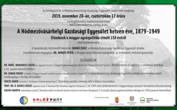 A Hódmezővásárhelyi Gazdasági Egyesület hetven éve, 1879-1949. Előadások a magyar agrárpolitika elmúlt 150 évéről