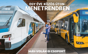 Egy éve közös úton a MÁV-Volán-csoport